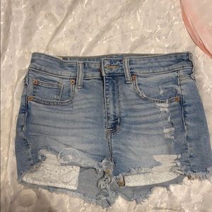 American Eagle High Waisted Shorts